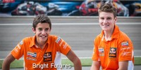 young marc marquez and cameron beaubier IMS 2009