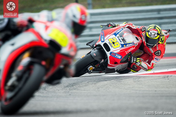 Andrea Iannone Ducati GP15 CotA 2015