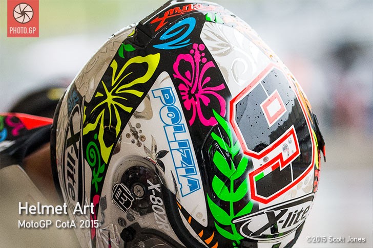 Danilo Petrucci helmet art