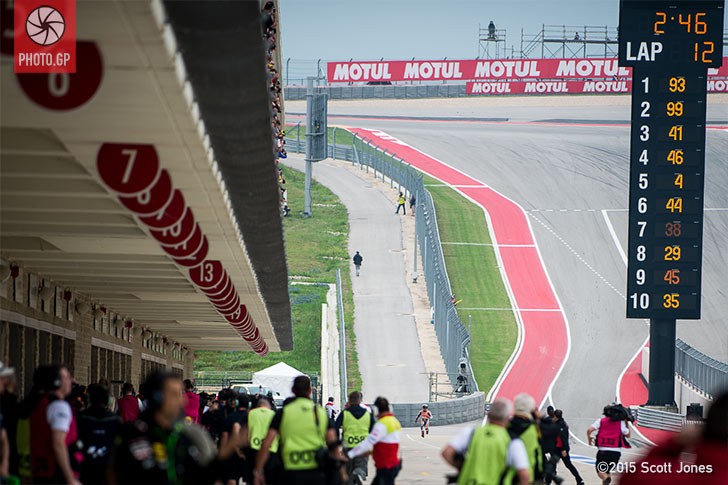Pit Lane CotA MotoGP 2015
