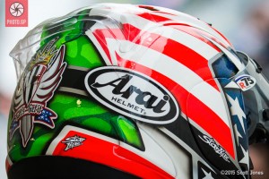 Nicky Hayden Arai helmet