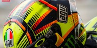 Valentino Rossi AGV helmet