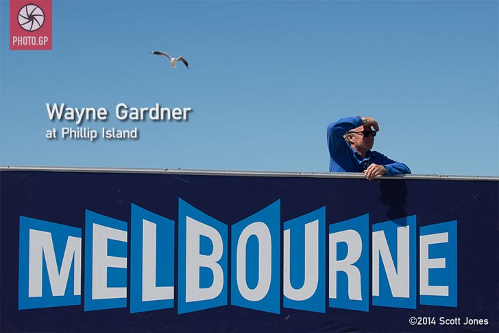 Wayne Gardner Melbourne Phillip Island 2014