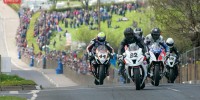 Derek Sheils leads the Cookstown 100 Stephen Mahon
