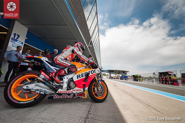 Marc Marquez Jerez Honda 2015 Tony Goldsmith
