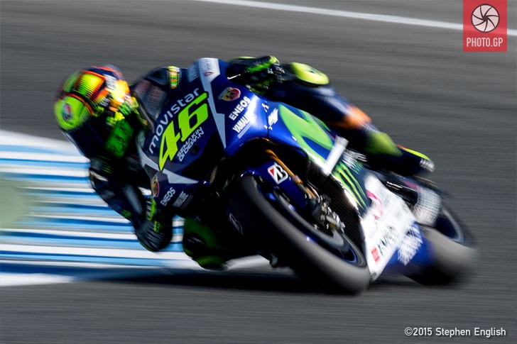 Valentino Rossi Jerez 2015 Movistar Yamaha Stephen English
