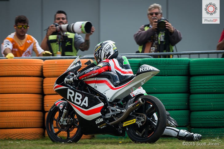 Niklas Ajo Assen 2015 finish