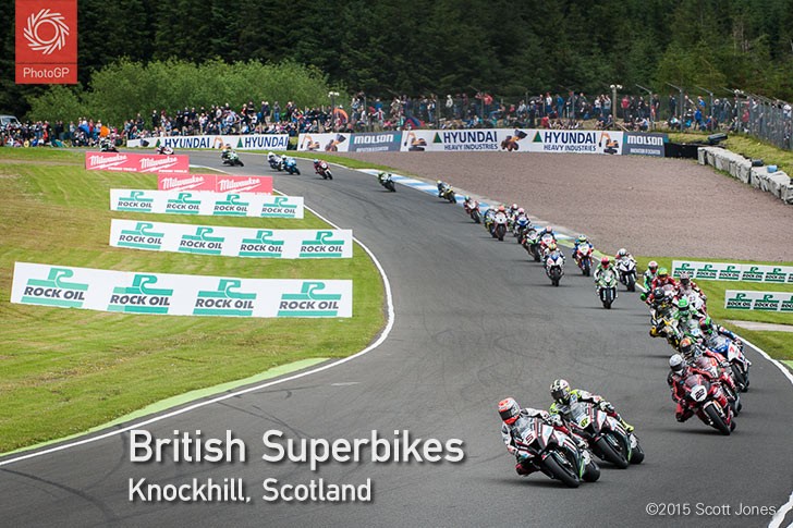 BSB Knockhill 2015 Superbike race 1
