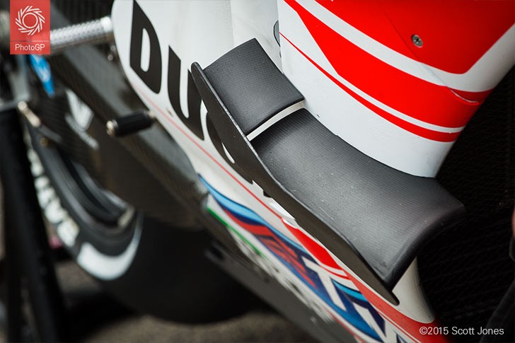 Duacti GP15 winglet update Sachsenring 2015