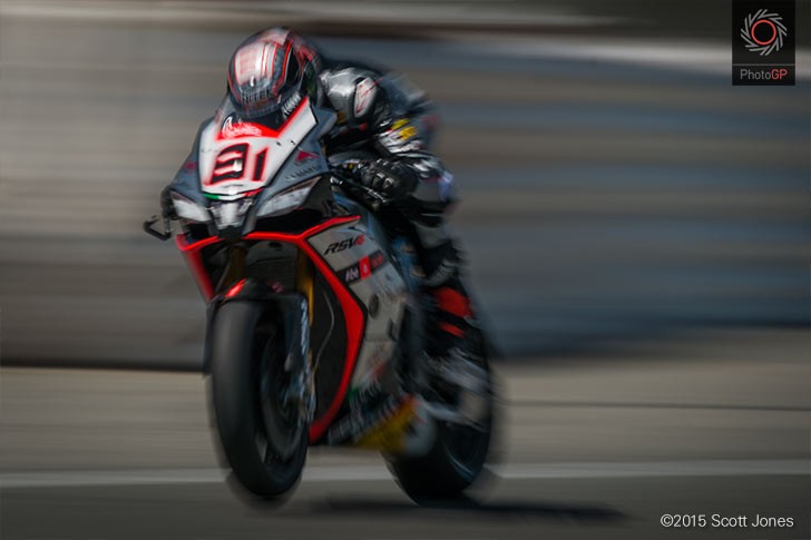 Jordi Torres Aprilia WSBK 2015 Laguna Seca