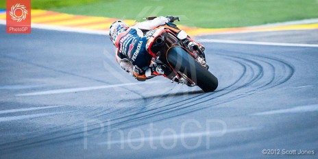 dani pedrosa motogp photos Honda Lines Valencia Test 2012