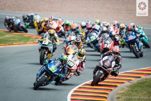 Sachsenring 2015 Moto2 lap 1