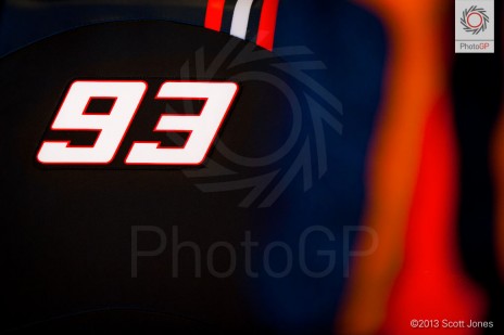 Marc Marquez 93 Silverstone 2013