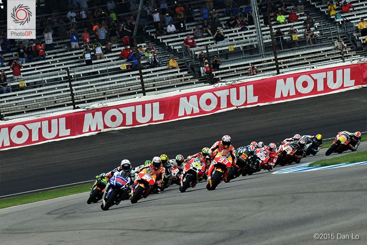 MotoGP IMS 2015 race start Dan Lo